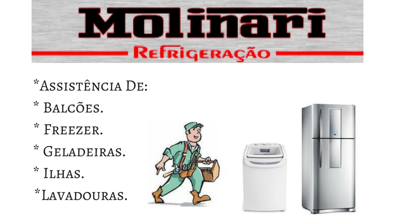 Molinari Refrigeração - Climatização – Instalação de ar-condicionado - Câmara Fria - Frigorifico - Açougues - Conveniências - Mercados - Postos - Trabalhamos com gaxetas - Fricon - Gelopar - Geladeiras Industriais - Freezer – Balneário Camboriú - SC